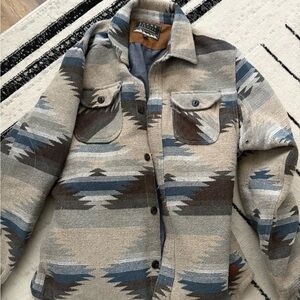 Jachs Multicolor Patterned Jacket